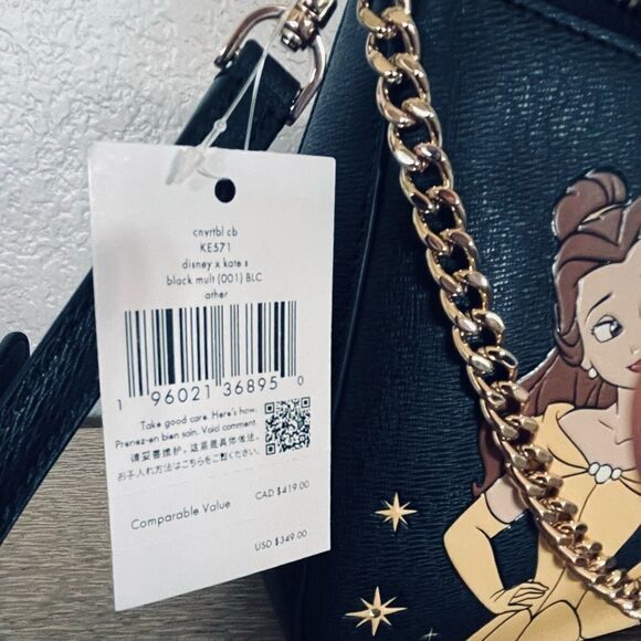 Kate Spade Disney Beauty and the Beast Belle Purse - Picture 12 of 12